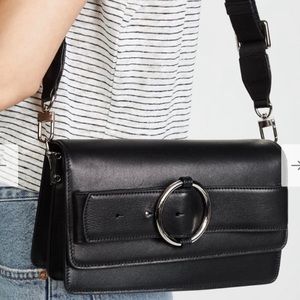 NWT Parisa Wang allured shoulder bag - black